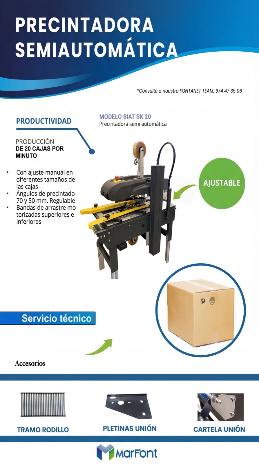 Línea de Producción Automatizada - Línea de producción automatizada integral para envasado